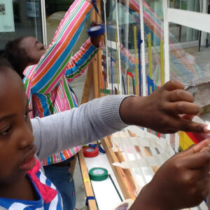 Using tape to help see perspective