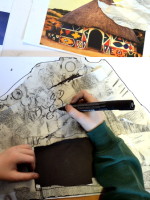 Making Drawings using a Lightbox