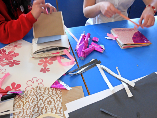 making sketchbooks