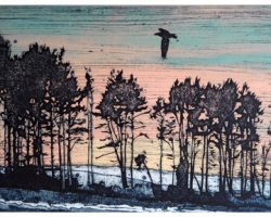 Artist Suzie Mackenzie shares her collagraph process with AccessArt.