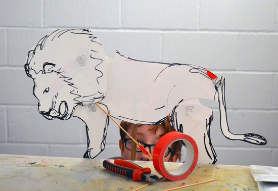 articulated and animated drawings by teenagers at making a invoice