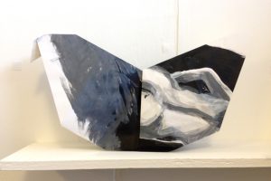 b&w origami bird melanie johns