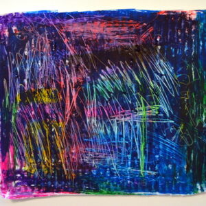 Scraffito by student at Red2Green