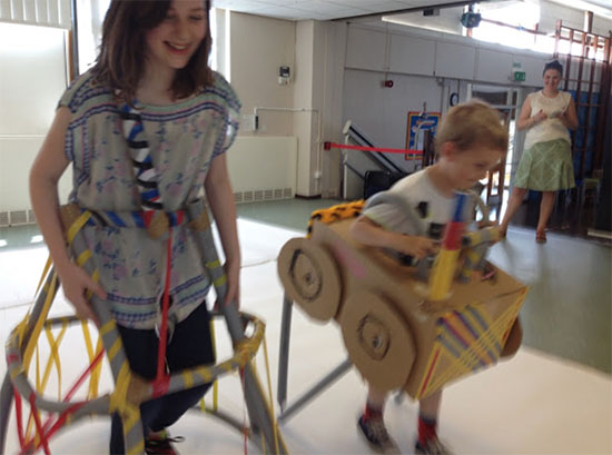 Drawing Machines at Battyeford Primary School