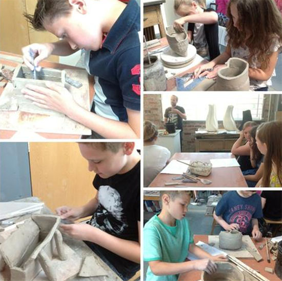 Battyeford Youngsters Visit James Oughtibridge, Holmfirth for 'Excellence in Clay Day'