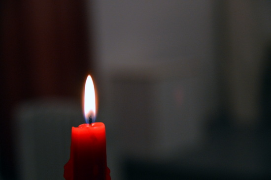 Photo of a flame by student, Ingo