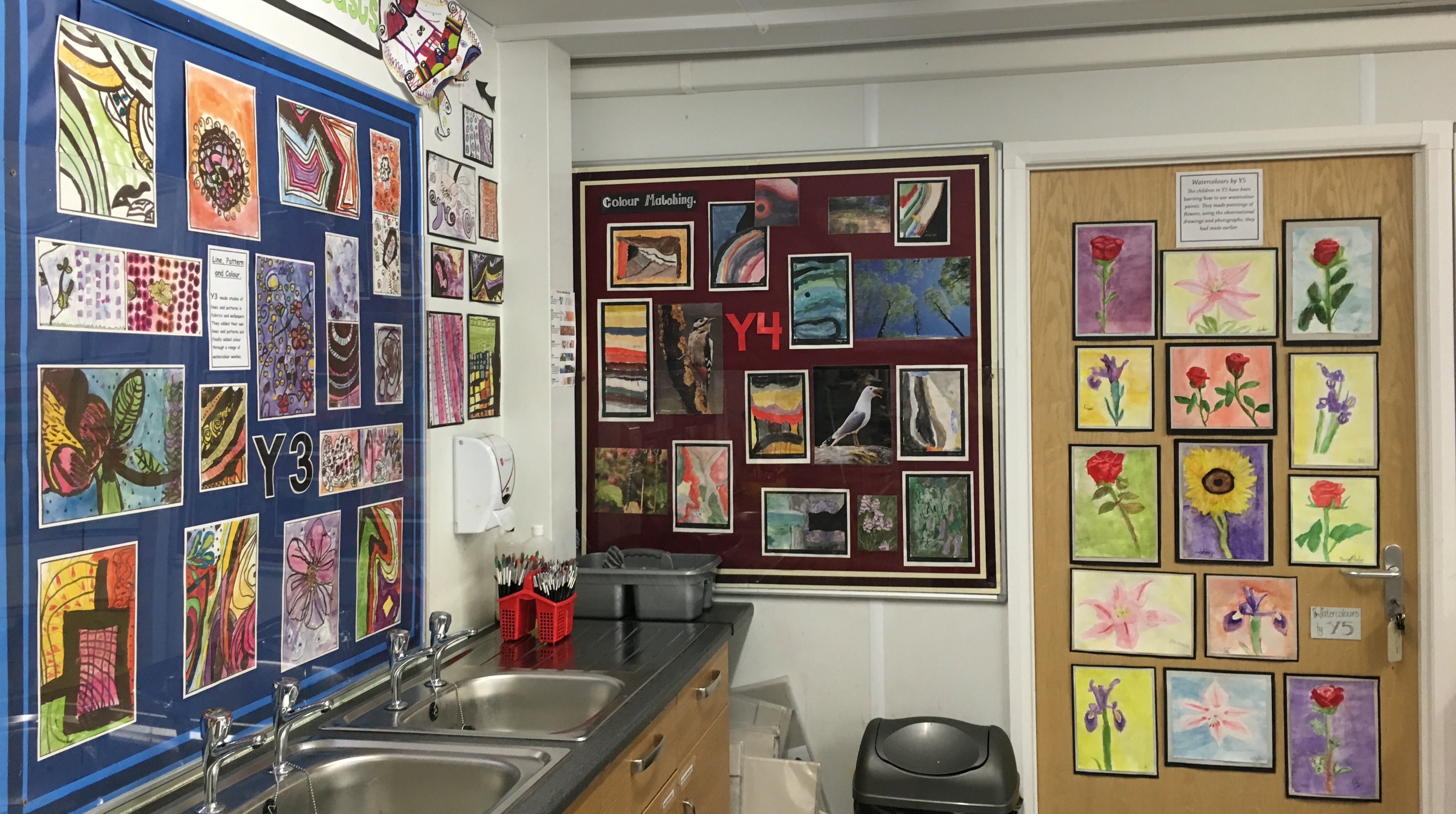 The Art Room at The Elms Junior School