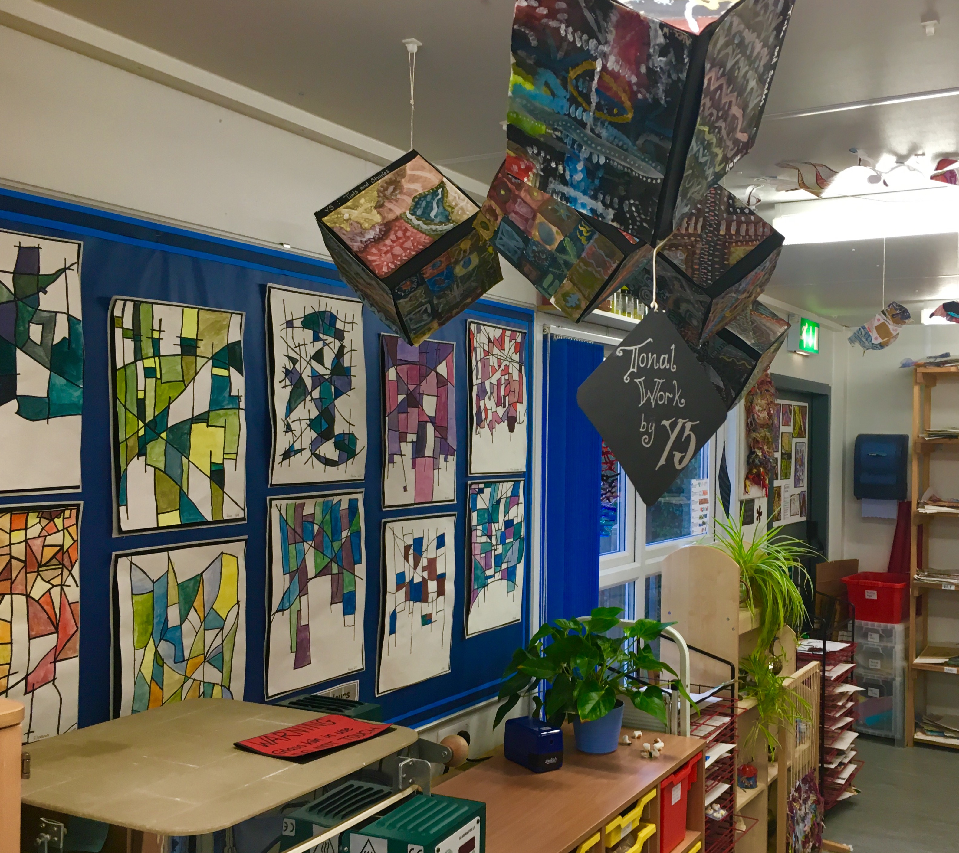 The Art Room at The Elms Junior School