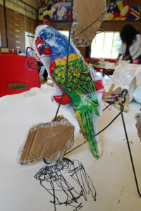 Teachers exploring creativity at Spinney Primary School