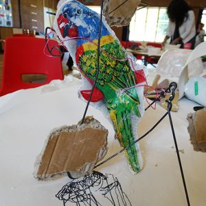 Teachers exploring creativity at Spinney Primary School