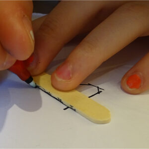 Use a straight edge to explore how you can find freedom by applying simple rules to your drawing
