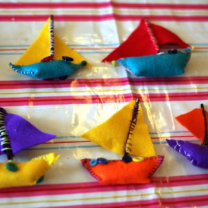 Making felt boats