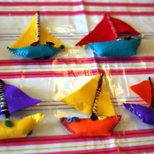 Making felt boats