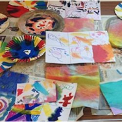 Throughout term time, Home Education Group "This club runs as part of The Home Ed Art Group, a group for home educated children in Hampshire, Surrey and West Sussex. The group allows children to experiment and explore various art processes while introducing them to the ideas and emotions behind art works. My art group takes place in a large village hall with access to outdoor space".