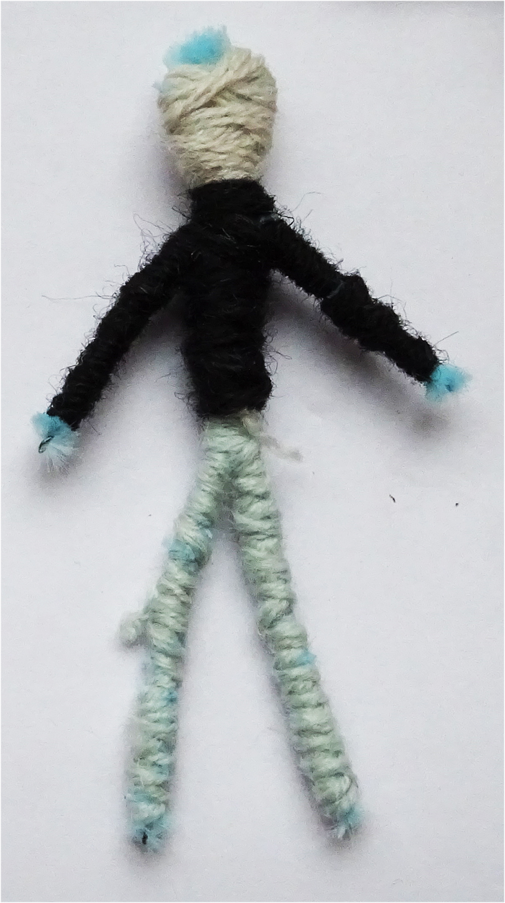 Finished worry doll