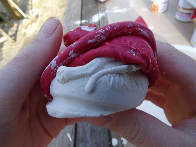 Exploring Casting with Latex Animal Moulds