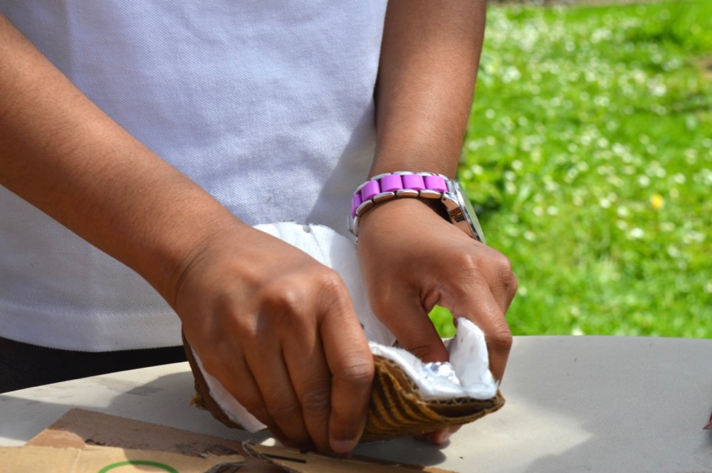 Mixing materials
