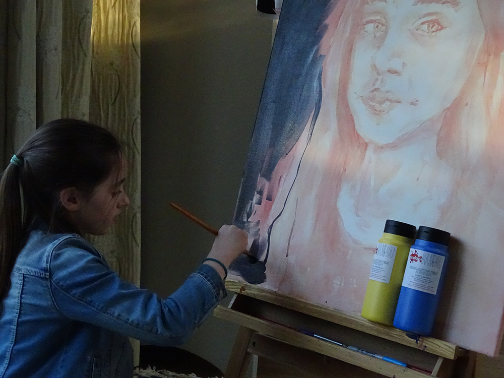 Blocking out the background