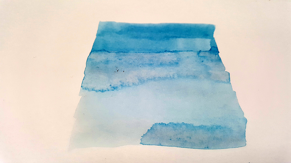 Creating a watercolour wash