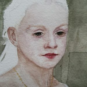 Watercolour portrait