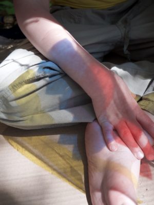 During the six week project, the group explored different themes and actions, some of these were displayed through learning schemas. In week 2 we experimented with different ways to conceal ourselves and objects; schemas such as enveloping and enclosure were exhibited by the group.