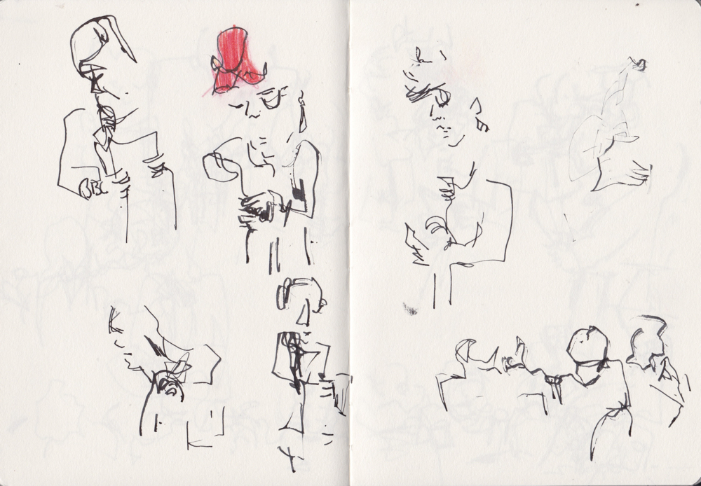 Sketchbook Pages by Andrea Butler