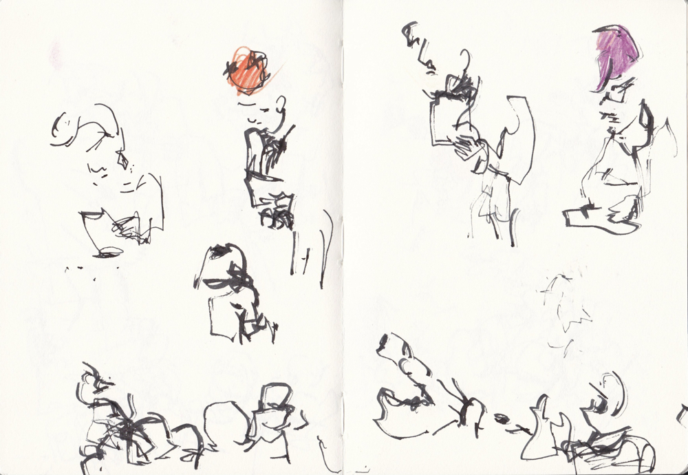 Sketchbook Pages by Andrea Butler