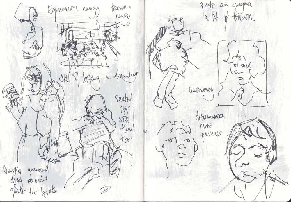 Developing contour drawing