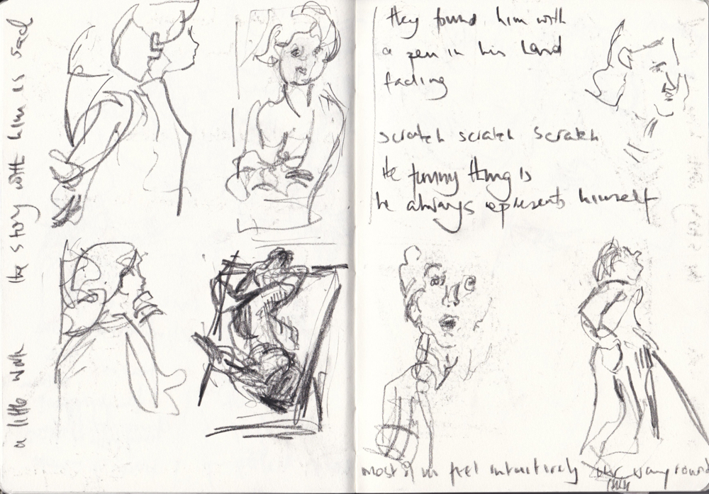 Sketchbook Pages by Andrea Butler