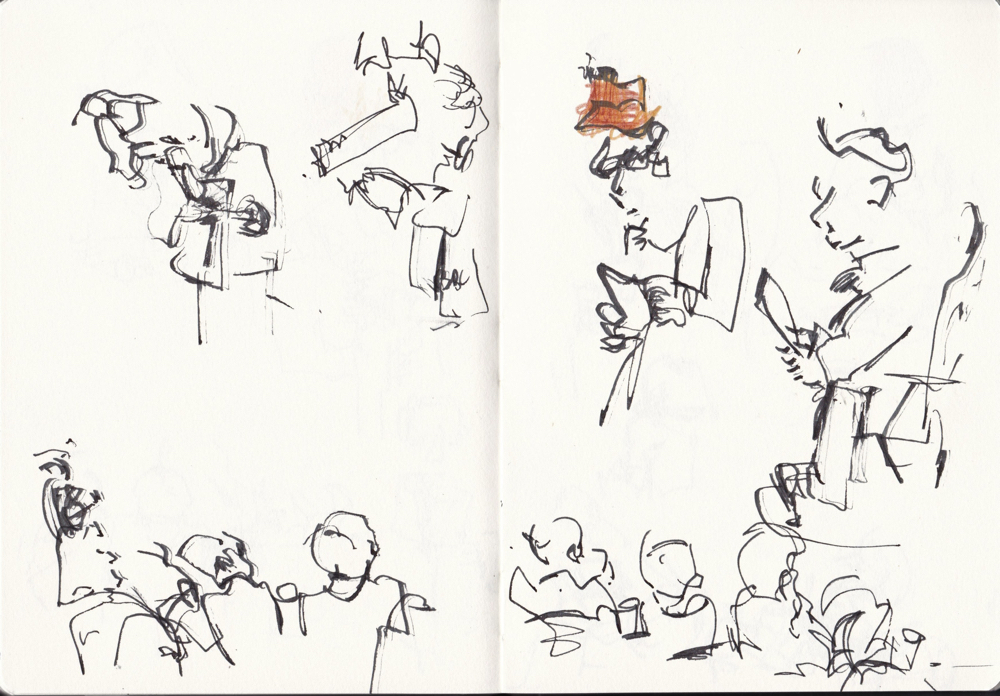 Sketchbook Pages by Andrea Butler