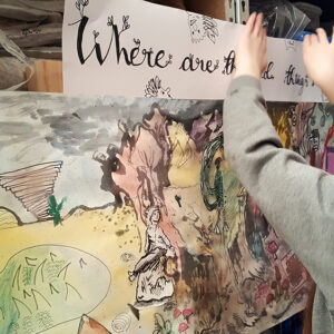 Make work inspired by Where The Wild Things Are