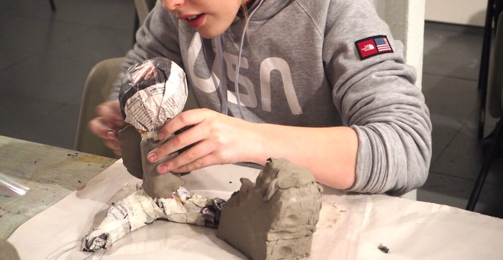 Modelling the Head in Clay - Part 1 Armature by Melissa Pierce Murray