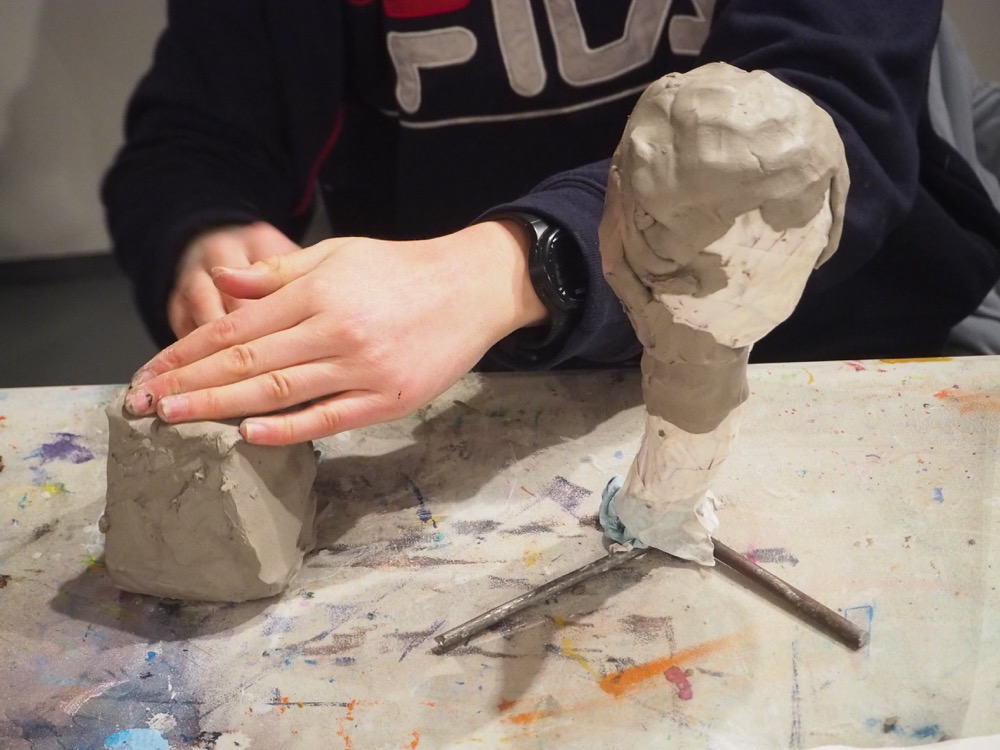 Modelling the Head in Clay - Part 1 Armature by Melissa Pierce Murray