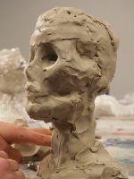 MPM_Skull_Developing the eye sockets, nose and cheekbones