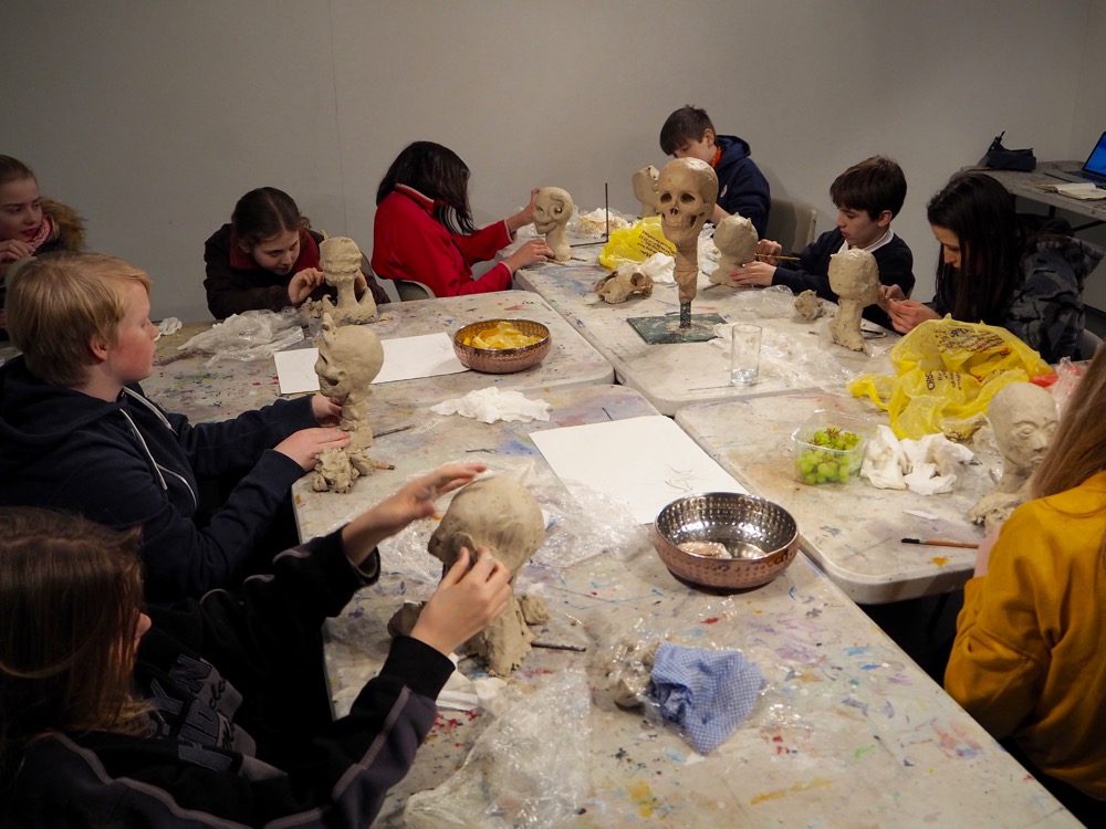 Modelling the Head in Clay Part 4: Features by Melissa Pierce Murray