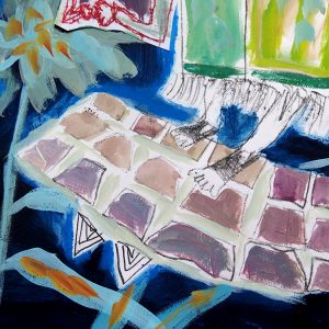 7 & 8 Year Olds Explore MonoPrinting & Oil Painting