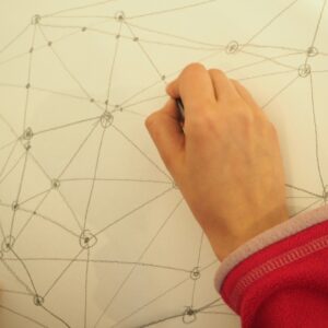 Breaking the rules of Sol Lewitt's Wall Drawing #118