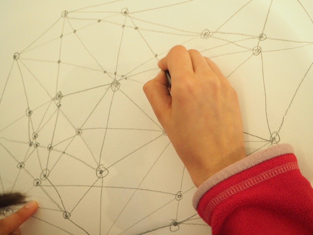 Breaking the rules of Sol Lewitt's Wall Drawing #118