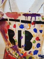 Painted dungarees
