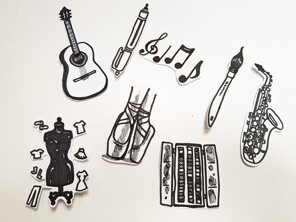 Animating Cut Out Letters & Drawings