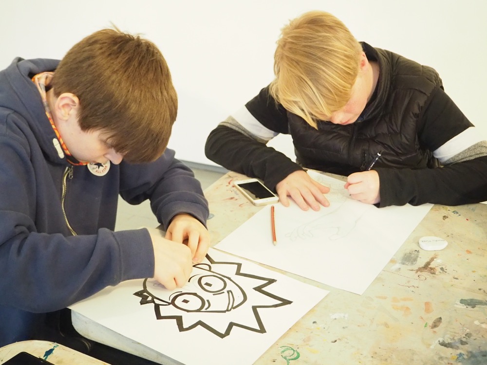Using guidelines or materials as a starting point