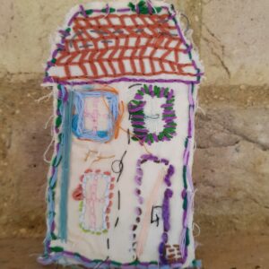 Explore how to create a stitched house to make a village