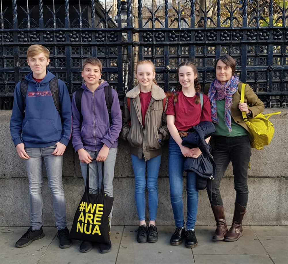 The #BeACreativeProducer team visit the Houses of Parliament