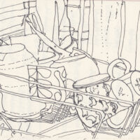 Drawing in The Dark by Andrea Butler