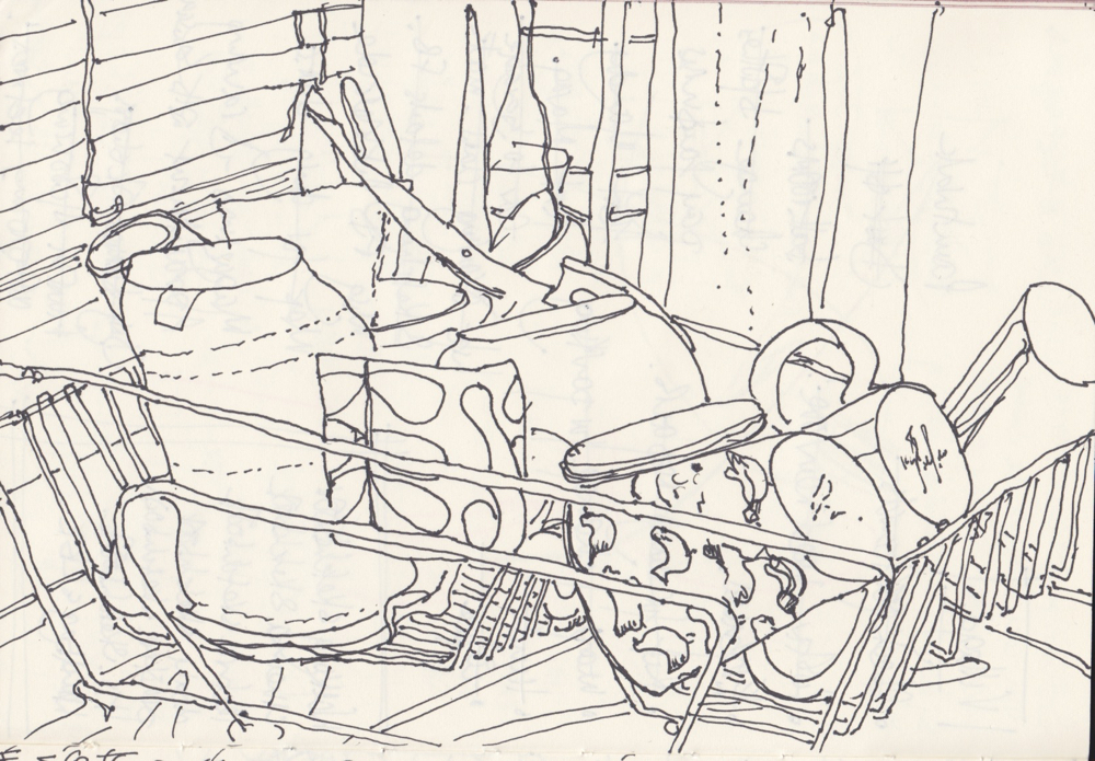 Drawing in The Dark by Andrea Butler