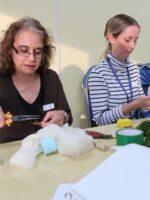Teachers Using Wire Cutter To Make