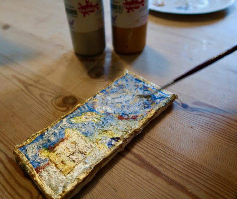 Inspire 2020 Introducing Colour and Egg Tempera on a Gesso Panel