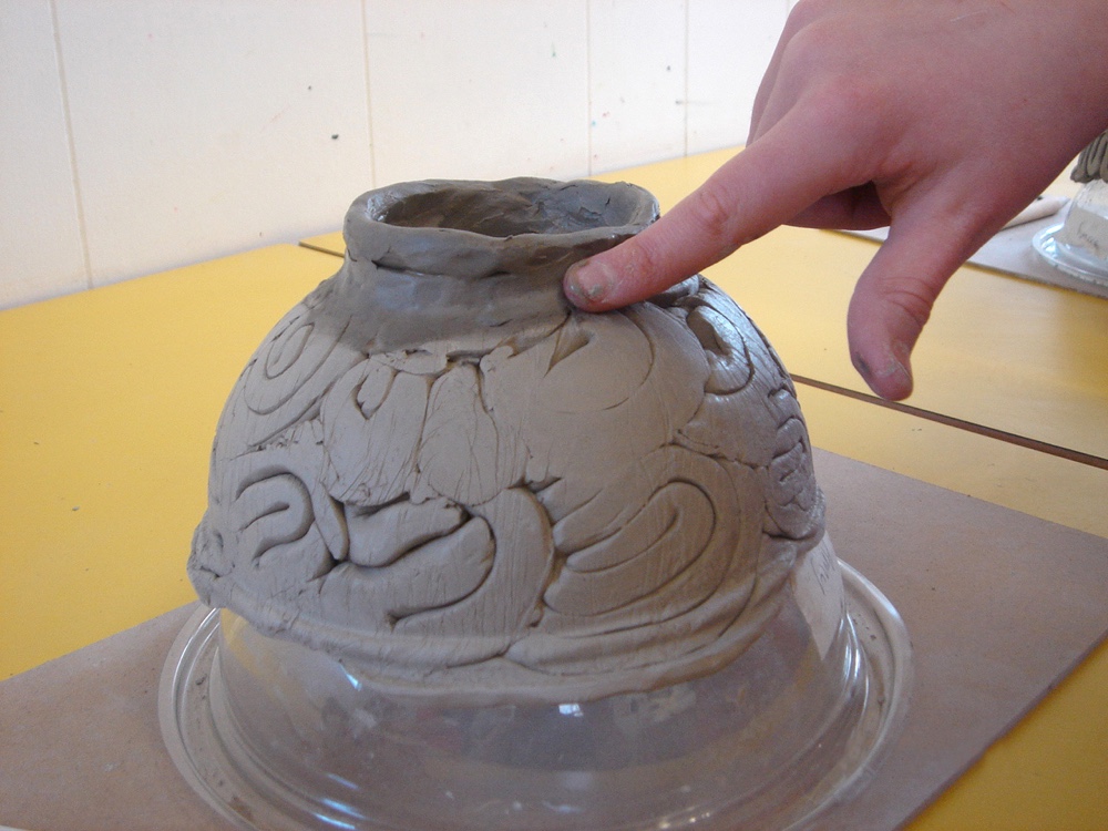 Decorative Clay Coil Pots by Sharon Gale