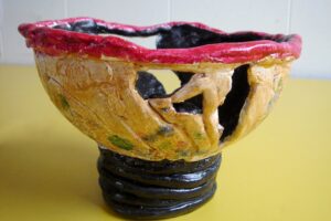 Decorative Clay Coil Pots by Sharon Gale