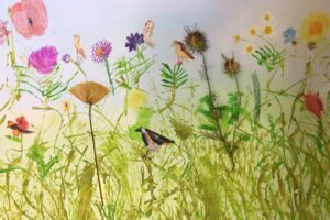 The Wildflower Meadow by Rachel Burch